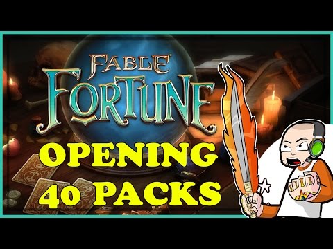 Fable Fortune - A New CCG - Opening First Packs