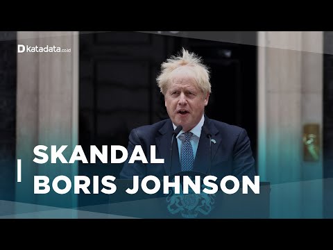 Rentetan Skandal yang Memaksa PM Boris Johnson Mundur | Katadata Indonesia