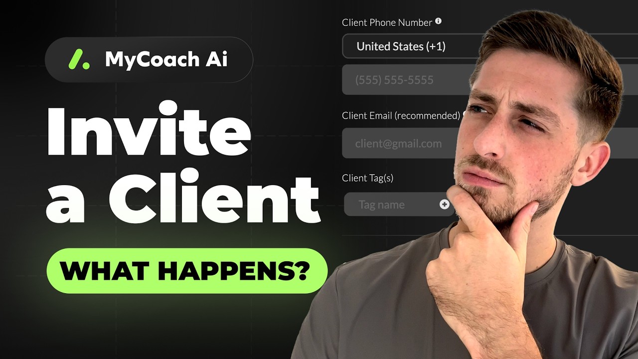 The Client Invite Experience (MyCoach Ai)