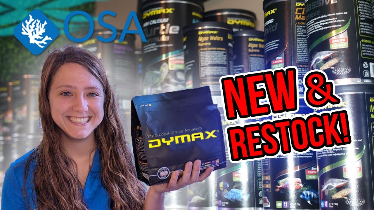 NEW and Restocked DYMAX Food at OSA!