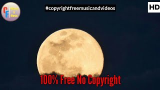 Moon At Night Scene With Golden Empire music | Copyright free music and videos screenshot 5
