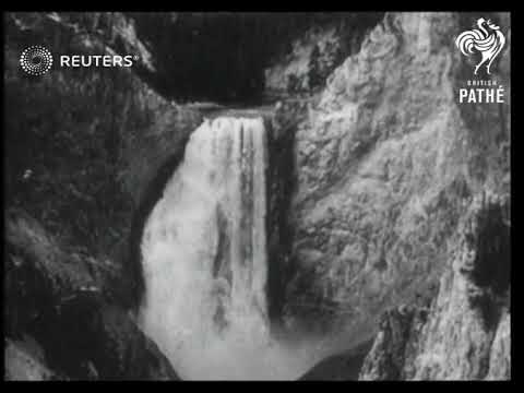 President Roosevelt visits Yellowstone (1937)
