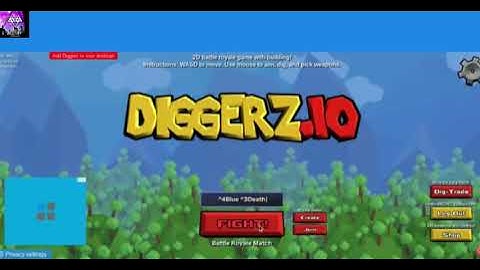 Playing Diggerz.io lol