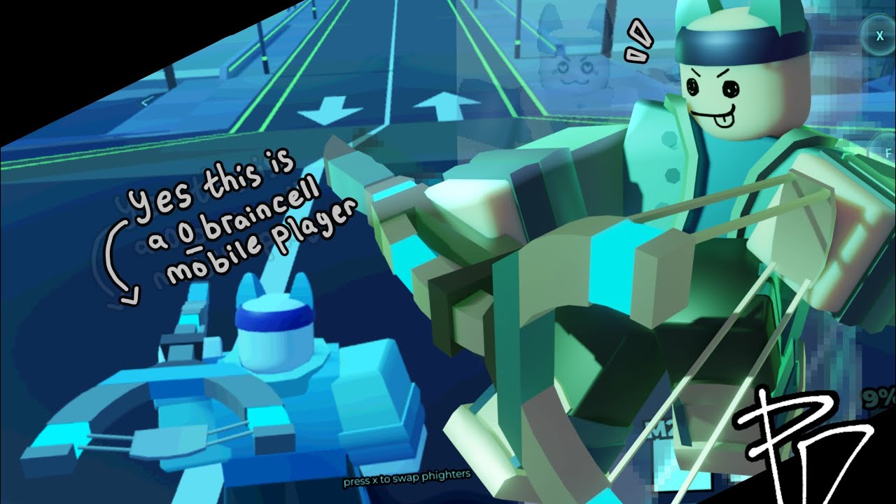 Extreme Sweat Plays Slingshot ON Mobile [Phighting!]