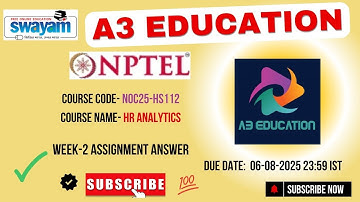 NPTEL HR Analytics Week 2 Assignment Answers | NOC25‑HS112 | IIT Roorkee & XLRI | Jul–Dec 2025