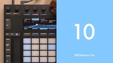 Ableton Live 10: New Device Visualisations on Push