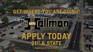 Hallman Chevy is Hiring!