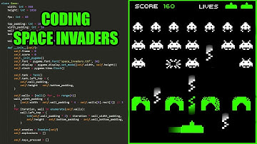 ASMR Programming - Coding Space Invaders - No Talking
