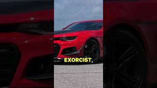 Camaro Exorcist vs Challenger Demon #camarozl1 #dodgechallenger #hellcat #challenger #srt8