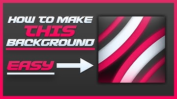 How To Make This Abstract Background on iOS Mobile! (PixelMator)