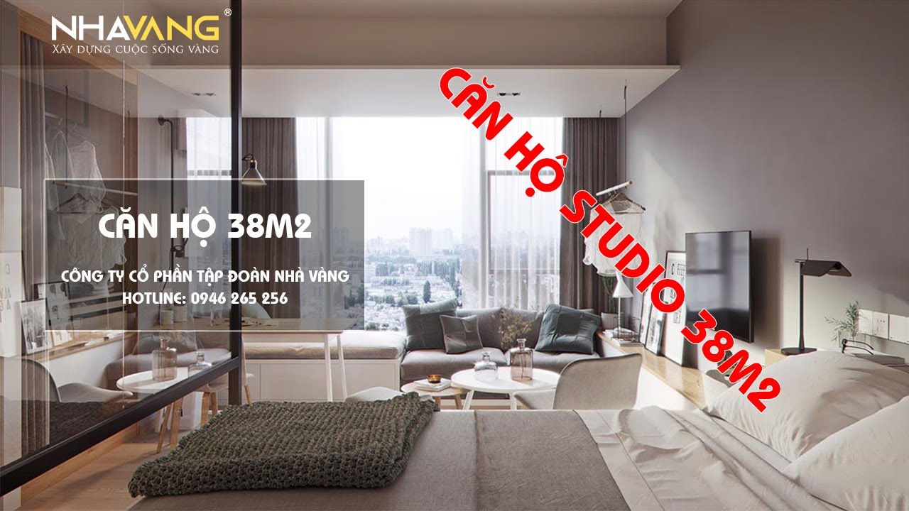 CĂN HỘ STUDIO 38M2 VỚI 2 PHONG CÁCH THIẾT KẾ / STUDIO 38M2 APARTMENT ...