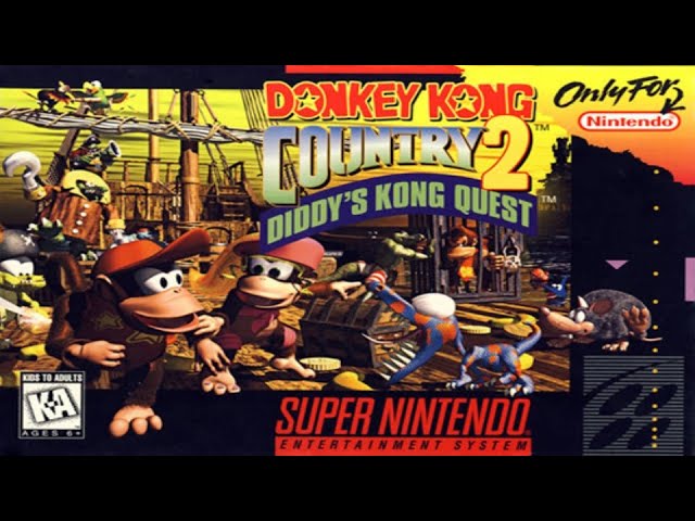 DONKEY KONG COUNTRY 2 (Super Nintendo) 