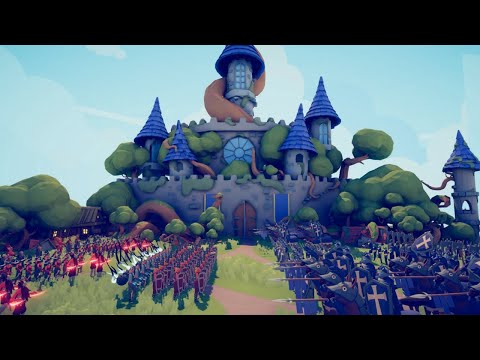 FANTASY EVIL Faction Army vs Army from ALL Factions TABS Totally Accurate Battle Simulator