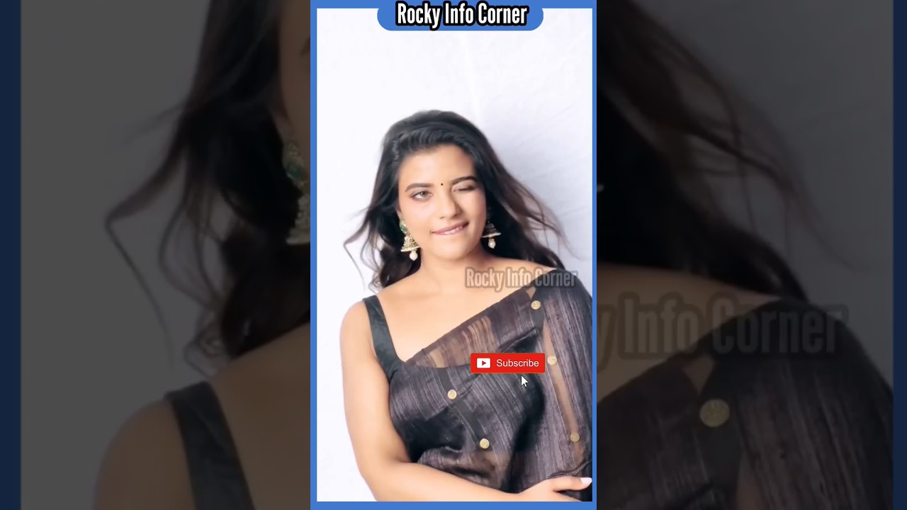 Actress Aishwarya Rajesh Latest Gorgeous Saree Outfit Appearance 