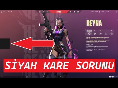 VALORANT EKRANDA SİYAH