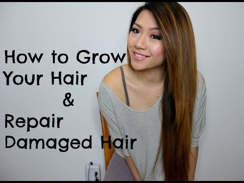 how to grow your hair and repair damaged hair diy remedies missyanyi