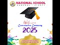 National School Graduation Day Invitation