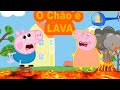 PEPPA Boo Boo Song (CHÃO É LAVA) PEPPA QUEIMOU NA LAVA!/ More Nursery Rhymes /Ground Is Volcano