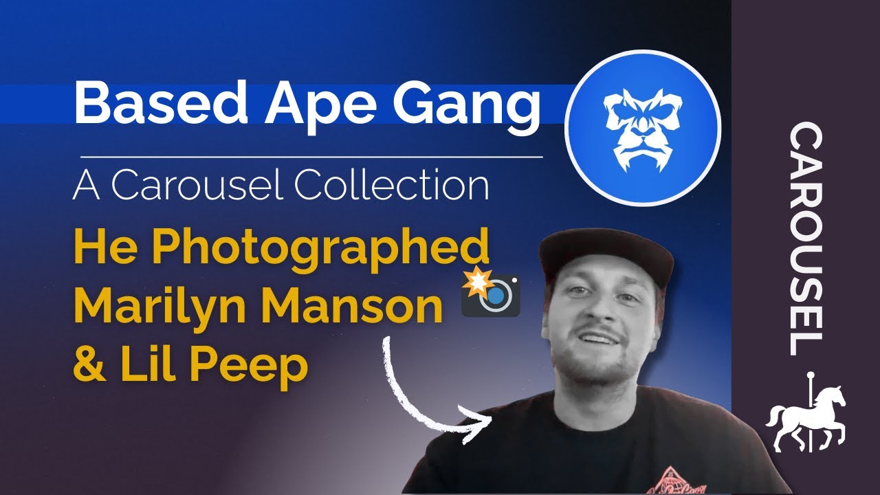 From Marilyn Manson Photographer to NFTs | Reido’s Journey Into Based Ape Gang