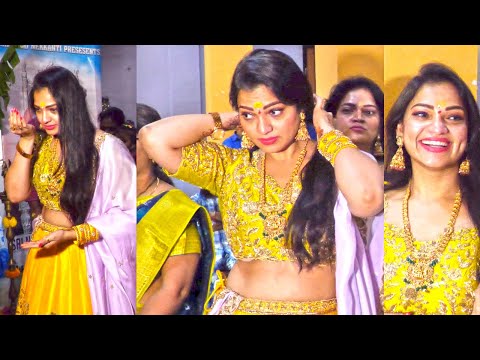 Bigg boss Actress Ashwini Visuals At Miss Janaki - YOUTUBE