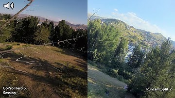 GoPro Hero 5 Session vs Runcam Split 2