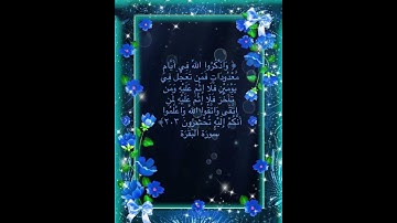 #خلفيات #دينية #سورة #البقرة #آية #203#راحة#نفسية#هدوء#رضا#من#الله#الباقيات # الصالحات