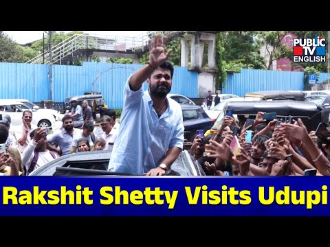 Rakshit Shetty Visits Udupi, Thanks Fans For Support To Sapta Sagaradaache Ello | Public TV English