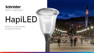 HapiLED: decorative urban lighting solution to create ambiance in the city | Schréder