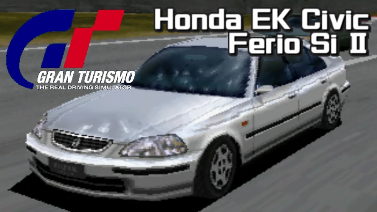 グランツーリスモ ホンダ Ek シビック フェリオ Si Gran Turismo Ps1 Youtube