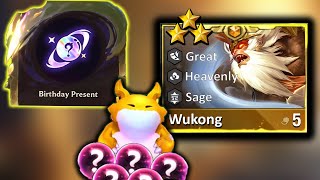 WUKONG ⭐⭐⭐ BEST PRESENT in Choncc`s Treasure | TFT Inkborn Fables | Teamfight Tactics