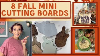 DIY Fall Mini Cutting Board - Creating Through Chaos