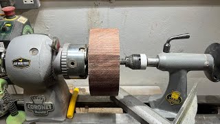 How To Turn A Bubinga Bowl Easily