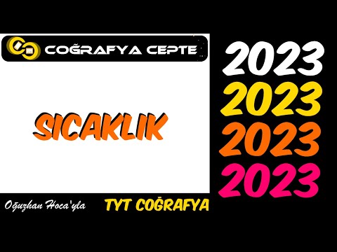 SICAKLIK  TYT COĞRAFYA #tytcoğrafya  #ykscoğrafya #coğrafya #tyt #yks2023 #tyt2023