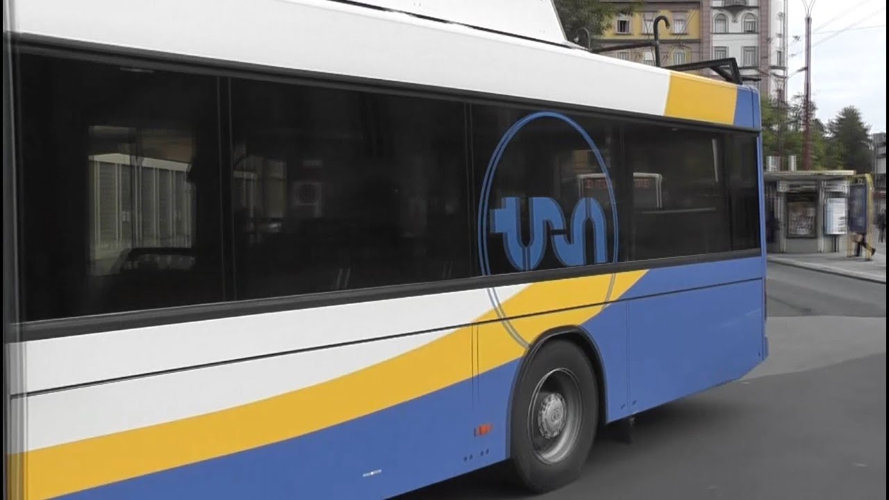 TRN La Chaux-de-Fonds Trolleybus 2012.10