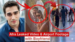Afra Saraçoğlu New Leaked & Airport Footage With Boyfriend
