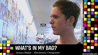 James Blake - What's In My Bag?