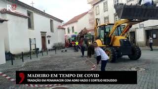 Penamacor cumpre madeiro reduzido em tempo de Covid