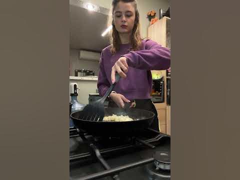 Спагетти с курицей, томатами и сливками #спагетти#спагеттисливочные# ...