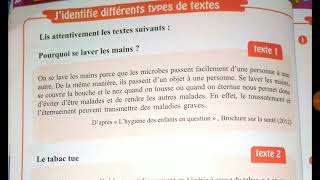 Lecture de la page 12 livre de français 1am قراءة الصفحة 12