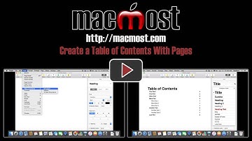 Create a Table of Contents With Pages (#1129)