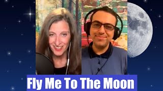 Download lagu Justin's Music Mondays - Song 205 - Fly Me To The Moon Piano Cover Duet with Carrie's Cinnamon Jazz