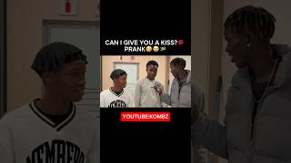 Can I give you a kiss?💋🤣😭PRANK #funny #prankvideo #comedy #funnyprank #laugh #prank #prankideas