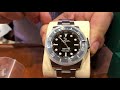 The unboxing of my new Rolex Submariner 114060 No Date