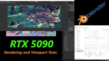 Nvidia RTX 5090 32 GB | Rendering and Viewport Tests in Blender