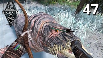 Skyrim VR with 400+ MODS Playthrough | Part 47 | Hunting HORKERS and HAGS