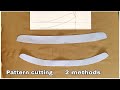 How to make kurta and kurti's collar pattern 2 methods // and collar cutting in easiest method //