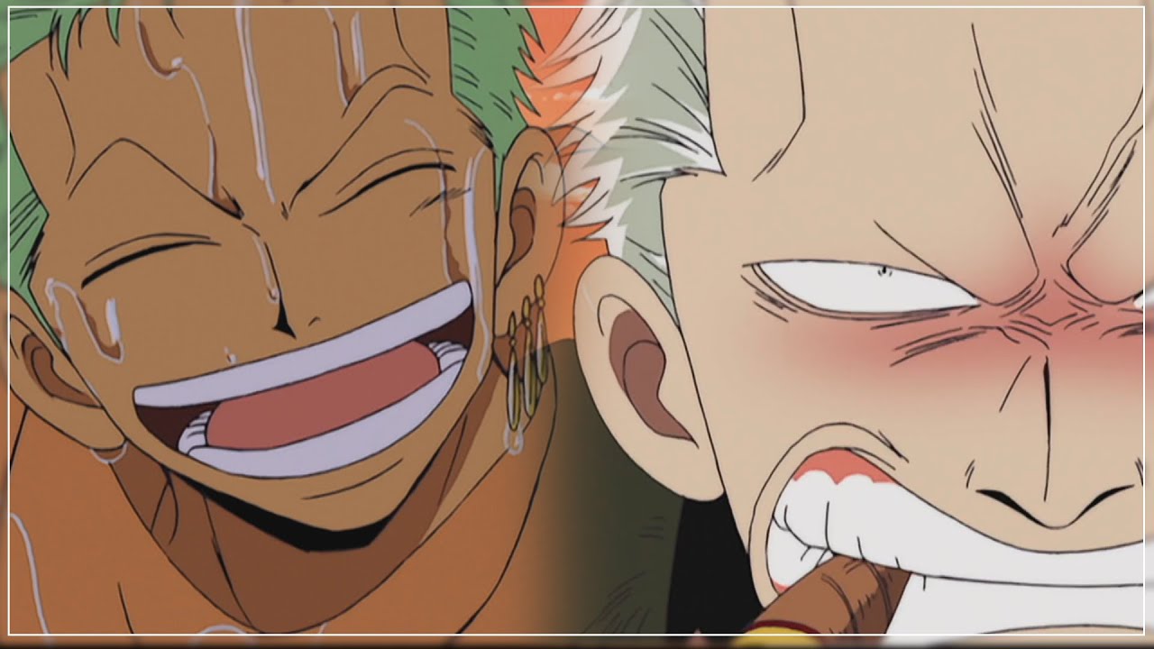 Smoker Saved By Zoro and Gets Embarrassed One Piece Moments YouTube