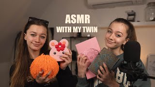 ASMR WITH MY TWIN  Very RELAXING TRIGGERS!