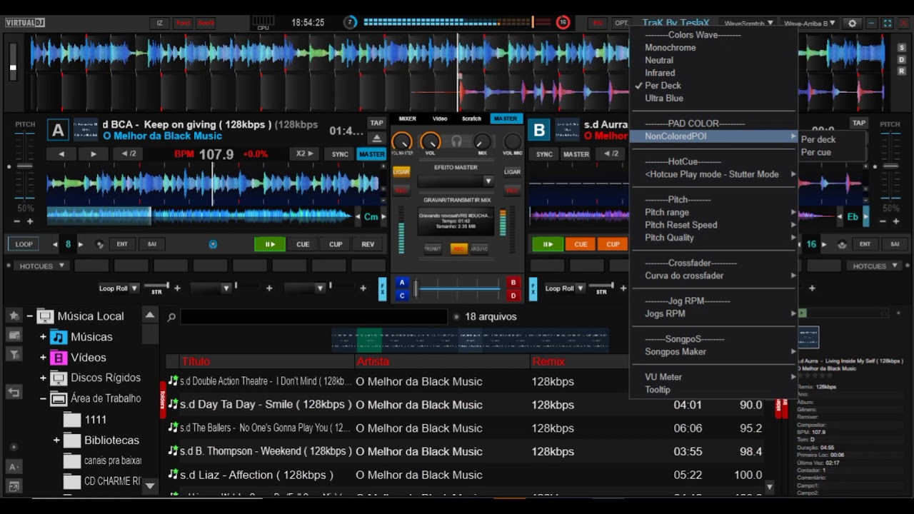 traktor dj skin