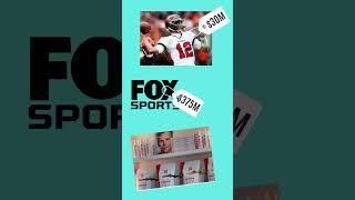 What's Tom Brady's Net Worth? #networth #earnings #money #shorts #tombrady